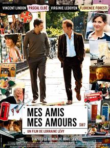 Affiche du film Mes amis, mes amours (2007) de Lorraine Levy. Voir Mes amis, mes amours en streaming / torrent sur meilleurs-films.fr