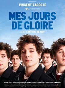 Affiche du film Mes jours de gloire (2019) de Antoine de Bary. Voir Mes jours de gloire en streaming / torrent sur meilleurs-films.fr