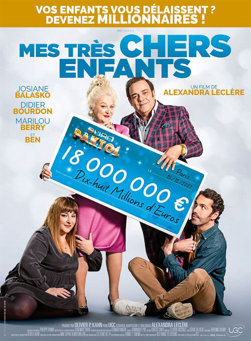 Affiche du film Mes très chers enfants (2021) de Alexandra Leclère. Voir Mes très chers enfants en streaming / torrent sur meilleurs-films.fr