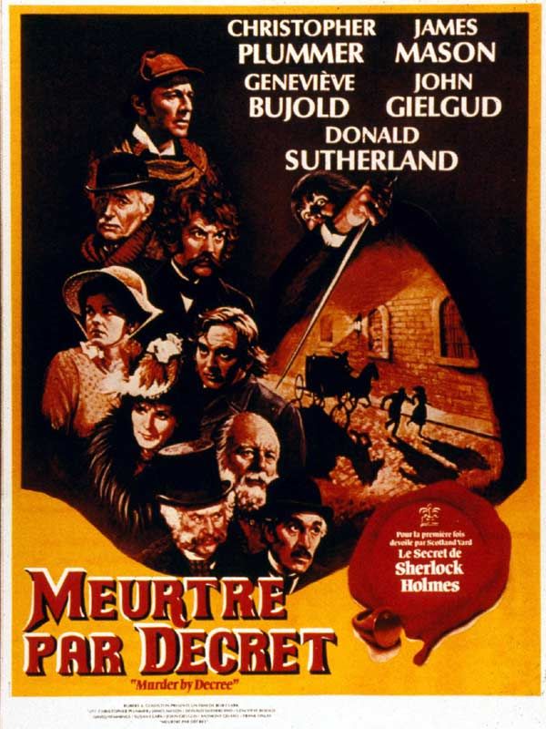 Affiche du film Meurtre par décret (1979) de Bob Clark Affiche du film Meurtre par décret (1979) de Bob Clark. Voir Meurtre par décret en streaming / torrent sur meilleurs-films.fr