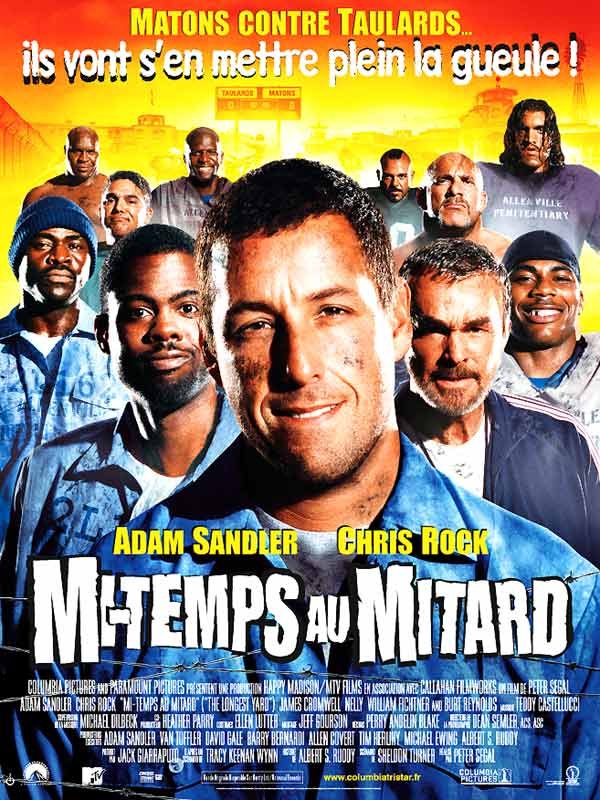 Affiche du film Mi-temps au mitard (2005) de Peter Segal. Voir Mi-temps au mitard en streaming / torrent sur meilleurs-films.fr