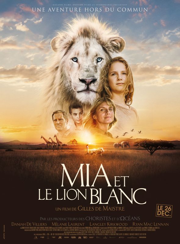 Affiche du film Mia et le Lion Blanc (2018) de Gilles de Maistre. Voir Mia et le Lion Blanc en streaming / torrent sur meilleurs-films.fr