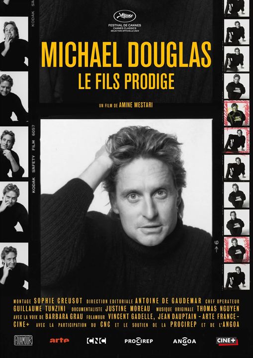 Affiche du court métrage Michael Douglas, le fils prodige (2023) de Amine Mestari. Voir Michael Douglas, le fils prodige en streaming / torrent sur meilleurs-films.fr