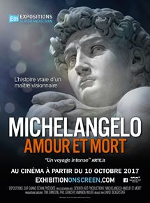 Affiche du film Michelangelo  Amour et mort (2017) de David Bickerstaff. Voir Michelangelo  Amour et mort en streaming / torrent sur meilleurs-films.fr