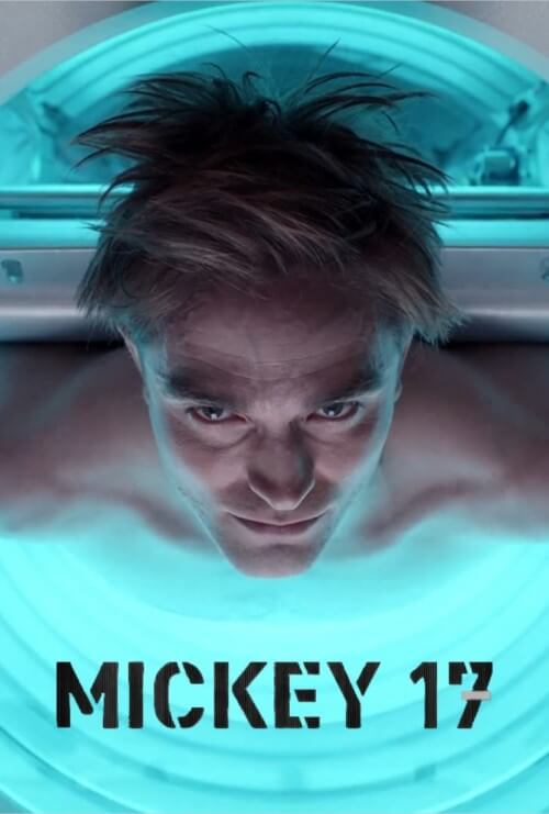 Affiche du film Mickey 17 (2024) de Bong Joon Ho. Voir Mickey 17 en streaming / torrent sur meilleurs-films.fr