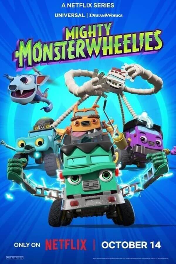 Affiche de la série Mighty MonsterWheelies (2024) de Tru Valentino. Voir Mighty MonsterWheelies en streaming / torrent sur meilleurs-films.fr