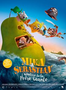 Affiche du film Mika & Sebastian : laventure de la Poire Géante (2017) de Jorgen Lerdam,Philip Einstein Lipski,Amalie Næsby Fick. Voir Mika & Sebastian : laventure de la Poire Géante en streaming / torrent sur meilleurs-films.fr