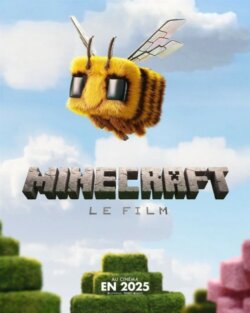 Affiche du film Minecraft (2025) de Peter Sollett.