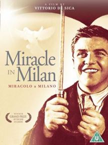 Affiche du film Miracle à Milan (1951) de Vittorio De Sica. Voir Miracle à Milan en streaming / torrent sur meilleurs-films.fr