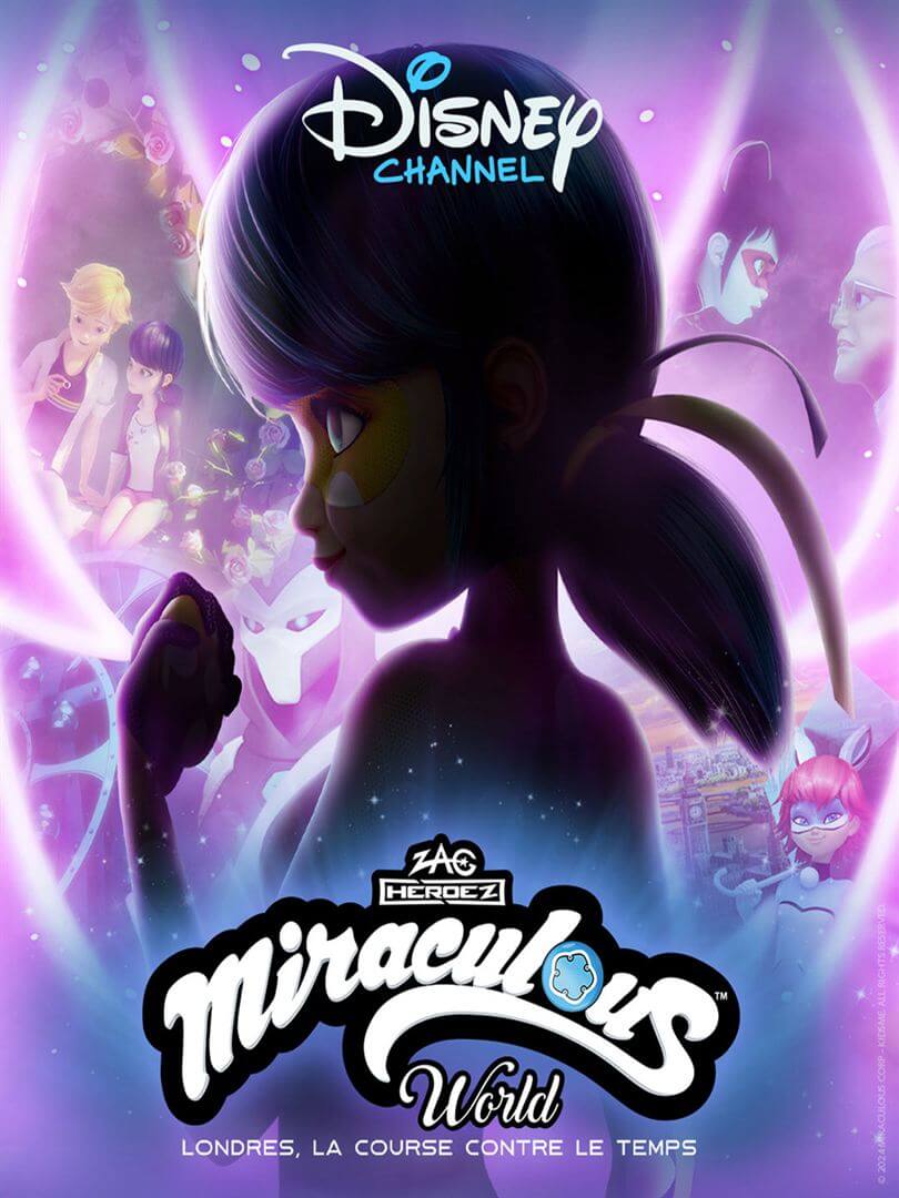 Affiche du film Miraculous World Londres : La course contre le temps (2024) de Thomas Astruc Affiche du film Miraculous World Londres : La course contre le temps (2024) de Thomas Astruc. Voir Miraculous World Londres : La course contre le temps en streaming / torrent sur meilleurs-films.fr