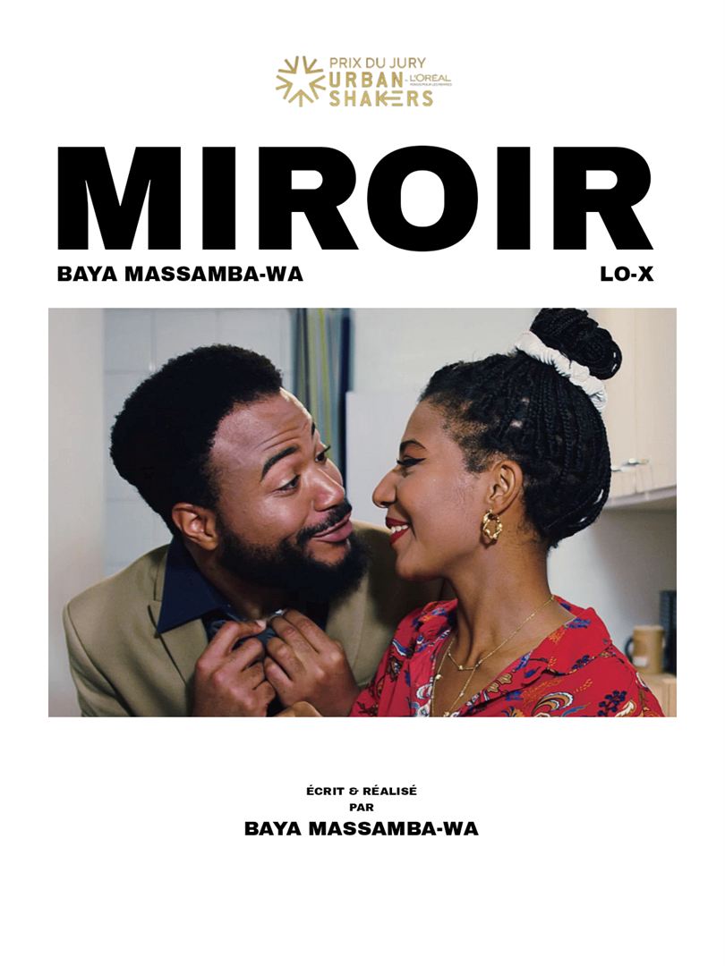 Affiche du court métrage Miroir (2022) de Baya Massamba-Wa. Voir Miroir en streaming / torrent sur meilleurs-films.fr