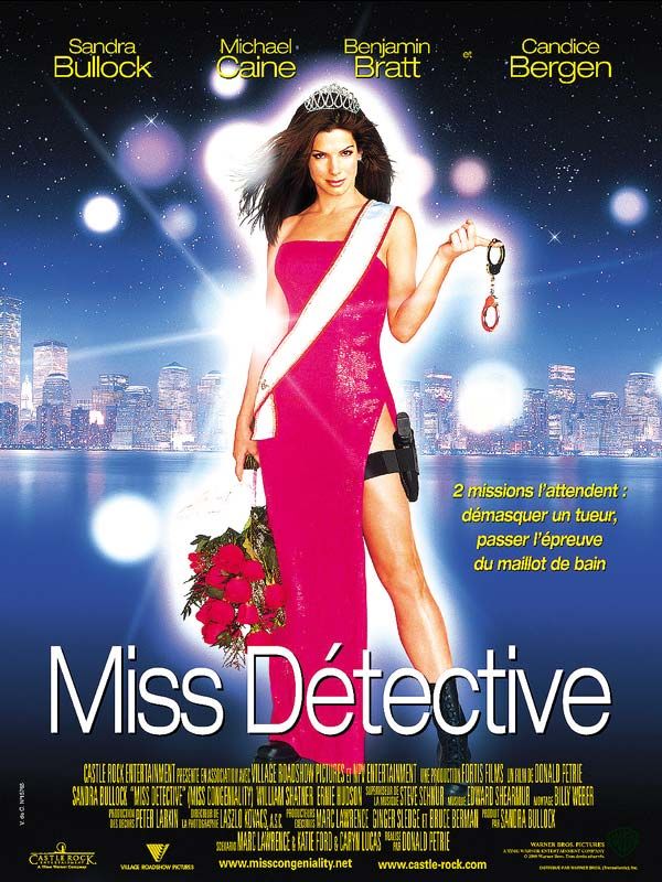 Affiche du film Miss Détective (2000) de Donald Petrie Affiche du film Miss Détective (2000) de Donald Petrie. Voir Miss Détective en streaming / torrent sur meilleurs-films.fr