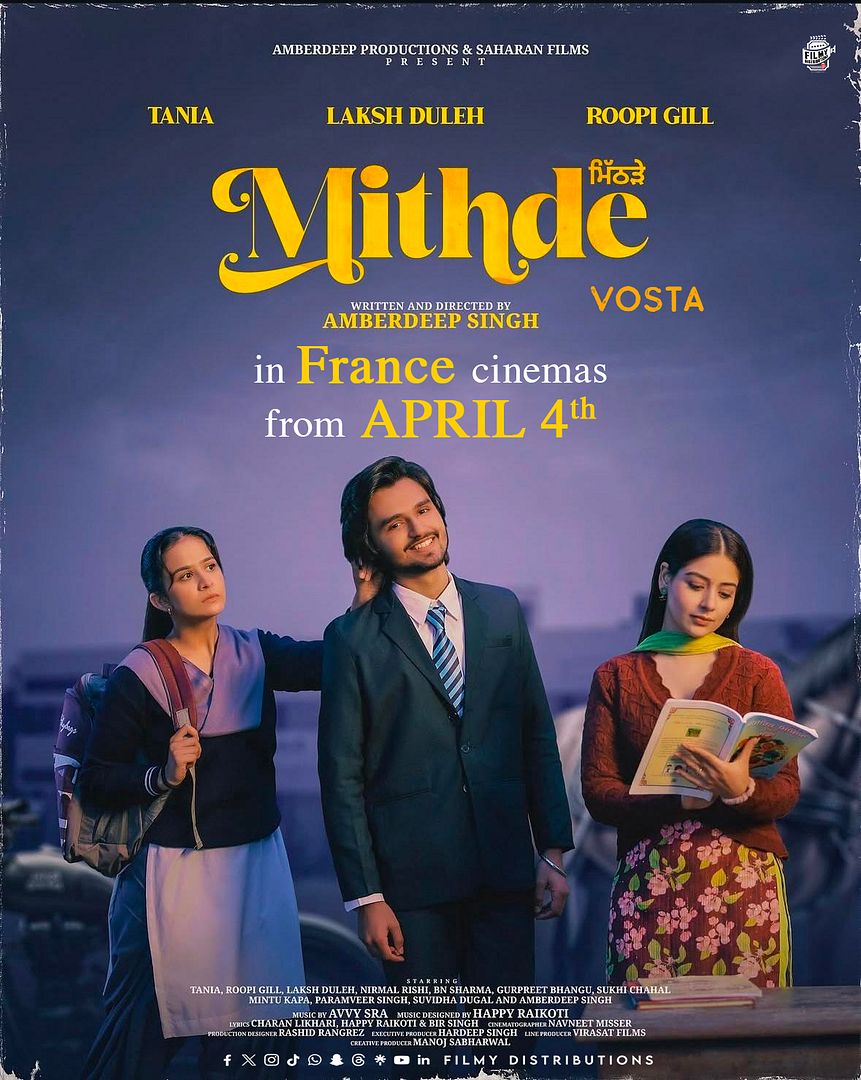 Affiche du film Mithde (2025) de Amberdeep Singh Affiche du film Mithde (2025) de Amberdeep Singh. Voir Mithde en streaming / torrent sur meilleurs-films.fr