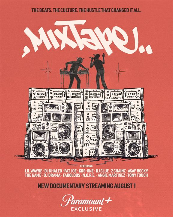 Affiche du film Mixtape (2023) de Omar Acosta. Voir Mixtape en streaming / torrent sur meilleurs-films.fr
