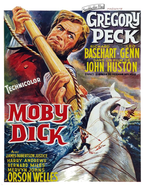Affiche du film Moby Dick (1956) de John Huston Affiche du film Moby Dick (1956) de John Huston. Voir Moby Dick en streaming / torrent sur meilleurs-films.fr