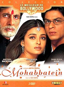 Affiche du film Mohabbatein (2000) de Aditya Chopra. Voir Mohabbatein en streaming / torrent sur meilleurs-films.fr