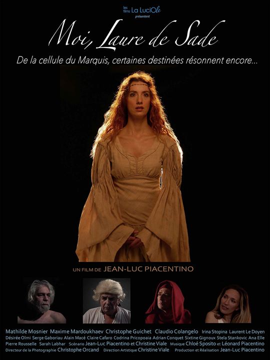 Affiche du film Moi, Laure de Sade (2024) de Jean-Luc Piacentino Affiche du film Moi, Laure de Sade (2024) de Jean-Luc Piacentino. Voir Moi, Laure de Sade en streaming / torrent sur meilleurs-films.fr