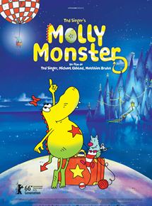 Affiche du film Molly Monster (2016) de Ted Sieger,Michael Ekblad,Matthias Bruhn. Voir Molly Monster en streaming / torrent sur meilleurs-films.fr