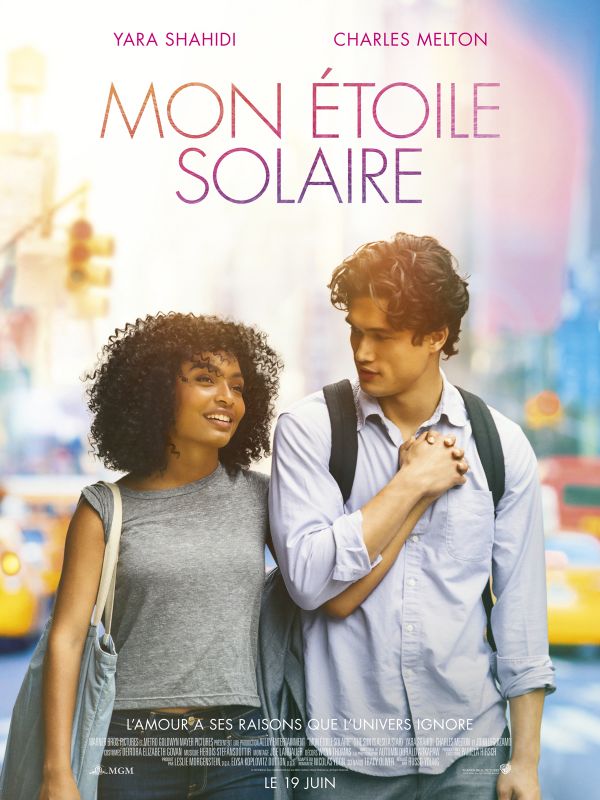 Affiche du film Mon étoile solaire (2019) de Ry Russo-Young. Voir Mon étoile solaire en streaming / torrent sur meilleurs-films.fr