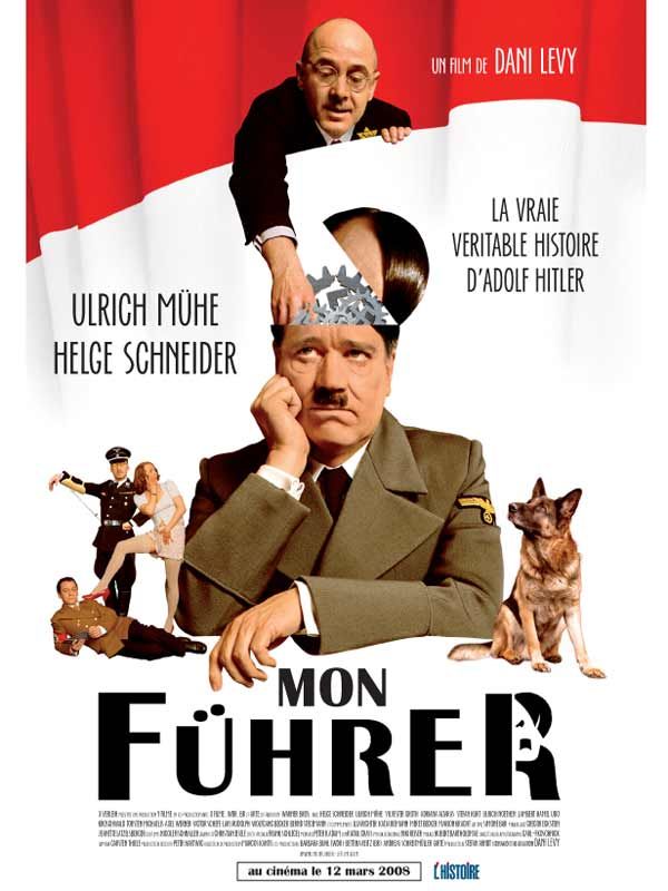 Affiche du film Mon Führer (2007) de Dani Levy. Voir Mon Führer en streaming / torrent sur meilleurs-films.fr