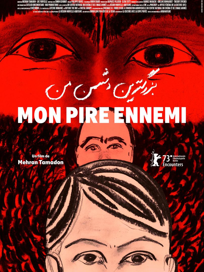 Affiche du film Mon pire ennemi (2024) de Mehran Tamadon Affiche du film Mon pire ennemi (2024) de Mehran Tamadon. Voir Mon pire ennemi en streaming / torrent sur meilleurs-films.fr