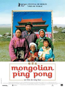Affiche du film Mongolian ping pong (2004) de Ning Hao. Voir Mongolian ping pong en streaming / torrent sur meilleurs-films.fr