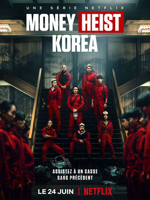 Affiche de la série Money Heist: Korea (2022) de Ryu Yong-jae. Voir Money Heist: Korea en streaming / torrent sur meilleurs-films.fr