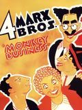 Affiche du film Monnaie de singe (1931) de Norman Z. McLeod. Voir Monnaie de singe en streaming / torrent sur meilleurs-films.fr