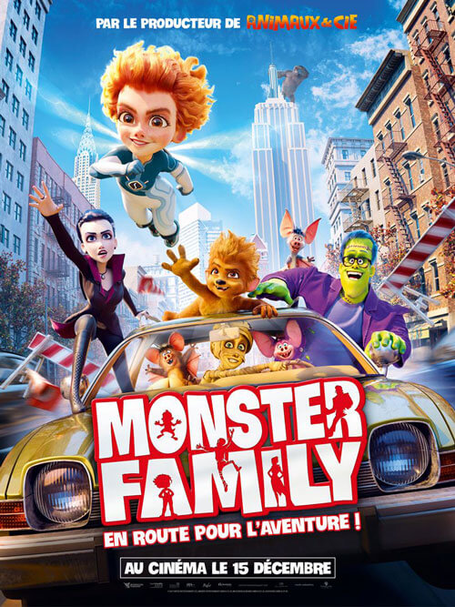 Affiche du film Monster Family : en route pour l’aventure ! (2021) de Holger Tappe. Voir Monster Family : en route pour l’aventure ! en streaming / torrent sur meilleurs-films.fr