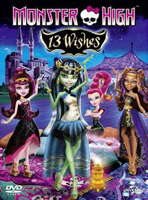 Affiche du film Monster High – 13 souhaits (2013) de Steve Sacks,Andrew Duncan, Affiche du film Monster High – 13 souhaits (2013) de Steve Sacks,Andrew Duncan,. Voir Monster High – 13 souhaits en streaming / torrent sur meilleurs-films.fr