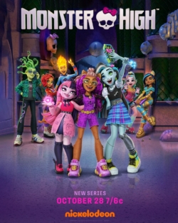 Affiche de la série Monster High – Un lycée pas comme les autres (2022) de Shea Fontana.