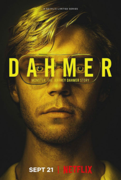Affiche de la série Monster: The Jeffrey Dahmer Story (2022) de Ian Brennan & Ryan Murphy.