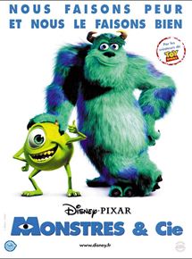 Affiche du film Monstres & Cie (2001) de Pete Docter,David Silverman,Lee Unkrich Affiche du film Monstres & Cie (2001) de Pete Docter,David Silverman,Lee Unkrich. Voir Monstres & Cie en streaming / torrent sur meilleurs-films.fr