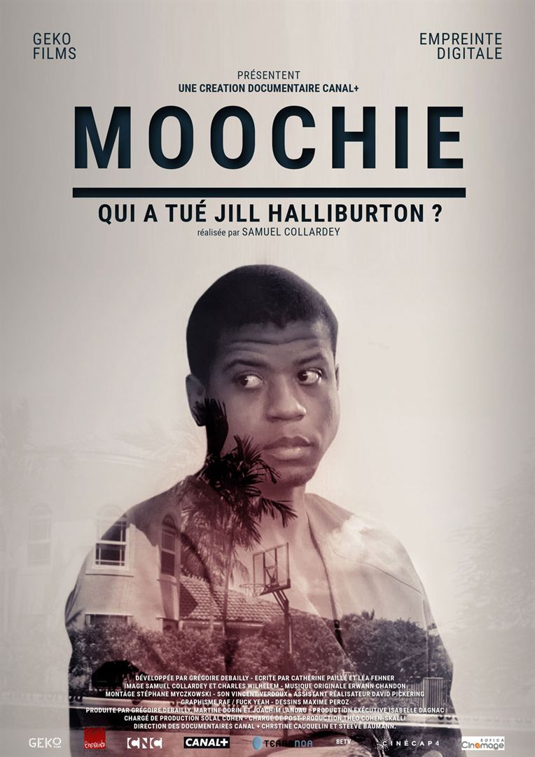 Affiche de la série Moochie, qui a tué Jill Halliburton ? (2023) de . Voir Moochie, qui a tué Jill Halliburton ? en streaming / torrent sur meilleurs-films.fr