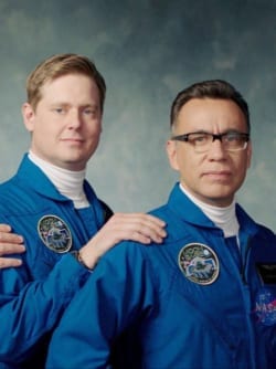Affiche de la série Moonbase 8 (2020) de Fred Armisen & Jonathan Krisel & Tim Heidecker.