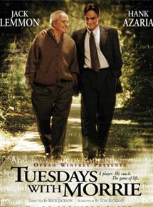 Affiche du film Morrie, une leçon de vie (1999) de Mick Jackson Affiche du film Morrie, une leçon de vie (1999) de Mick Jackson. Voir Morrie, une leçon de vie en streaming / torrent sur meilleurs-films.fr