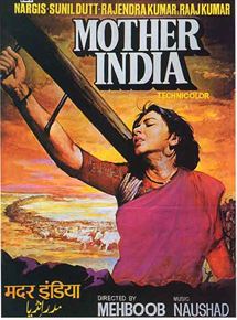 Affiche du film Mother India (1956) de Mehboob Khan. Voir Mother India en streaming / torrent sur meilleurs-films.fr