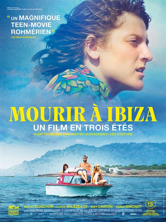 Affiche du film Mourir à Ibiza (Un film en trois étés) (2022) de Anton Balekdjian. Voir Mourir à Ibiza (Un film en trois étés) en streaming / torrent sur meilleurs-films.fr
