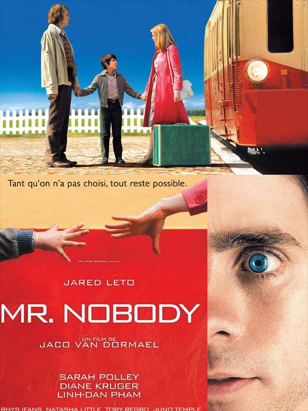 Affiche du film Mr. Nobody (2009) de Jaco van Dormael Affiche du film Mr. Nobody (2009) de Jaco van Dormael. Voir Mr. Nobody en streaming / torrent sur meilleurs-films.fr