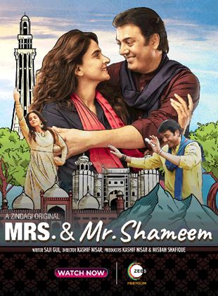 Affiche de la série Mrs. & Mr. Shameem (2022) de Sajjad Gul. Voir Mrs. & Mr. Shameem en streaming / torrent sur meilleurs-films.fr