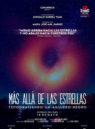 Affiche du film Más allá de las estrellas. Fotografiando un agujero negro (2021) de Affiche du film Más allá de las estrellas. Fotografiando un agujero negro (2021) de . Voir Más allá de las estrellas. Fotografiando un agujero negro en streaming / torrent sur meilleurs-films.fr