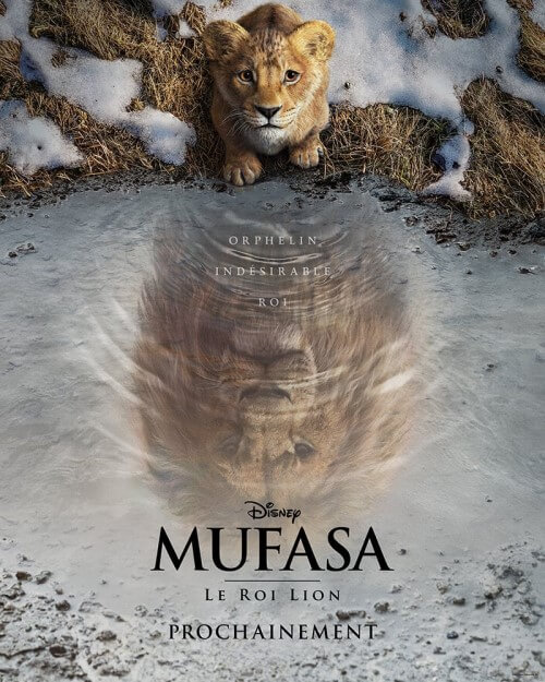 Affiche du film Mufasa: le roi lion (2024) de Barry Jenkins Affiche du film Mufasa: le roi lion (2024) de Barry Jenkins. Voir Mufasa: le roi lion en streaming / torrent sur meilleurs-films.fr