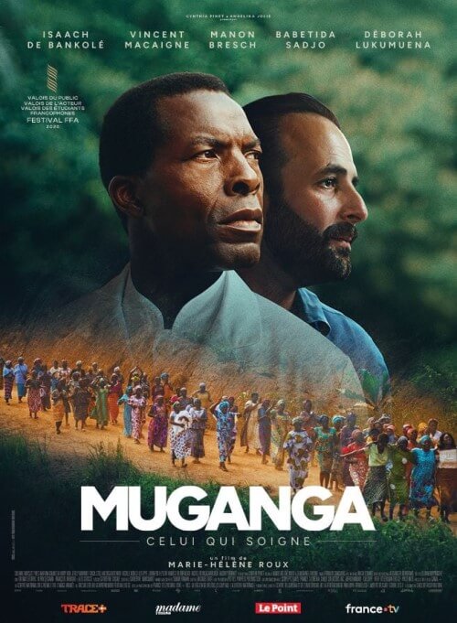 Affiche du film Celui qui soigne Muganga (2025) de Marie-Hélène Roux. Voir Celui qui soigne Muganga en streaming / torrent sur meilleurs-films.fr
