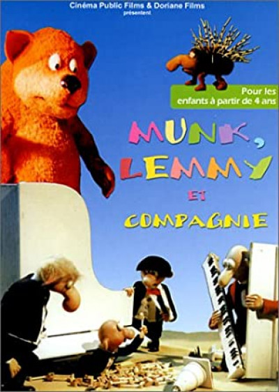 Affiche du court métrage Munk, Lemmy et compagnie (1992) de Janis Cimermanis. Voir Munk, Lemmy et compagnie en streaming / torrent sur meilleurs-films.fr