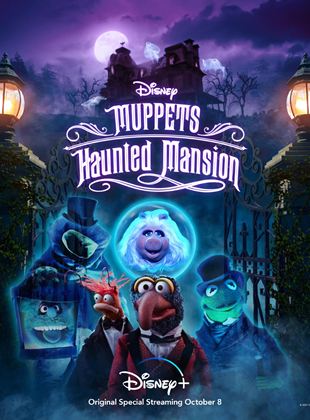Affiche du film Muppets Haunted Mansion (2021) de Bill Barretta. Voir Muppets Haunted Mansion en streaming / torrent sur meilleurs-films.fr