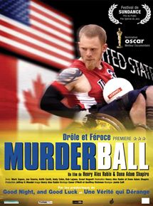 Affiche du film Murderball (2005) de Henry Alex Rubin,Dana Adam Shapiro, Affiche du film Murderball (2005) de Henry Alex Rubin,Dana Adam Shapiro,. Voir Murderball en streaming / torrent sur meilleurs-films.fr