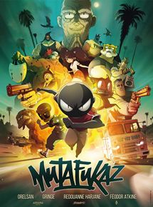 Affiche du film Mutafukaz (2018) de Shoujirou Nishimi,Guillaume "Run" Renard,. Voir Mutafukaz en streaming / torrent sur meilleurs-films.fr