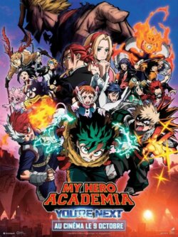 Affiche du film My Hero Academia The Movie 4 (2023) de Daiki Yamashita.