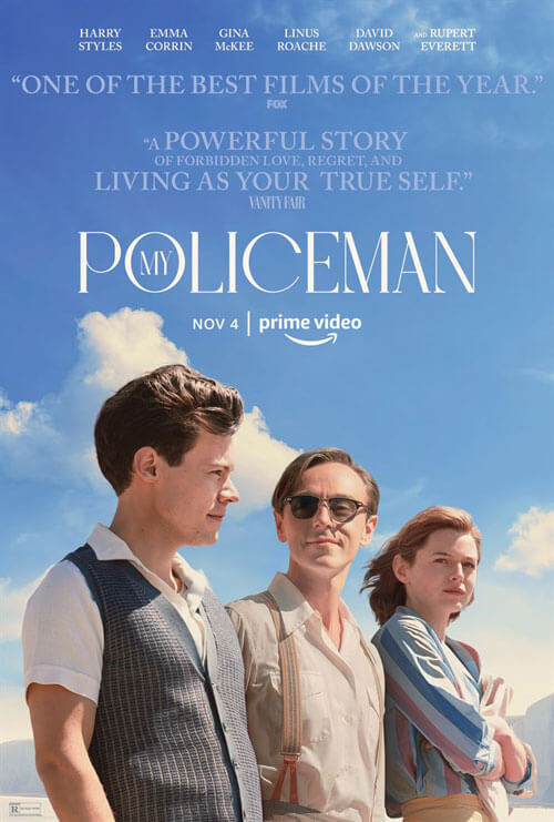 Affiche du film My Policeman (2021) de Michael Grandage Affiche du film My Policeman (2021) de Michael Grandage. Voir My Policeman en streaming / torrent sur meilleurs-films.fr