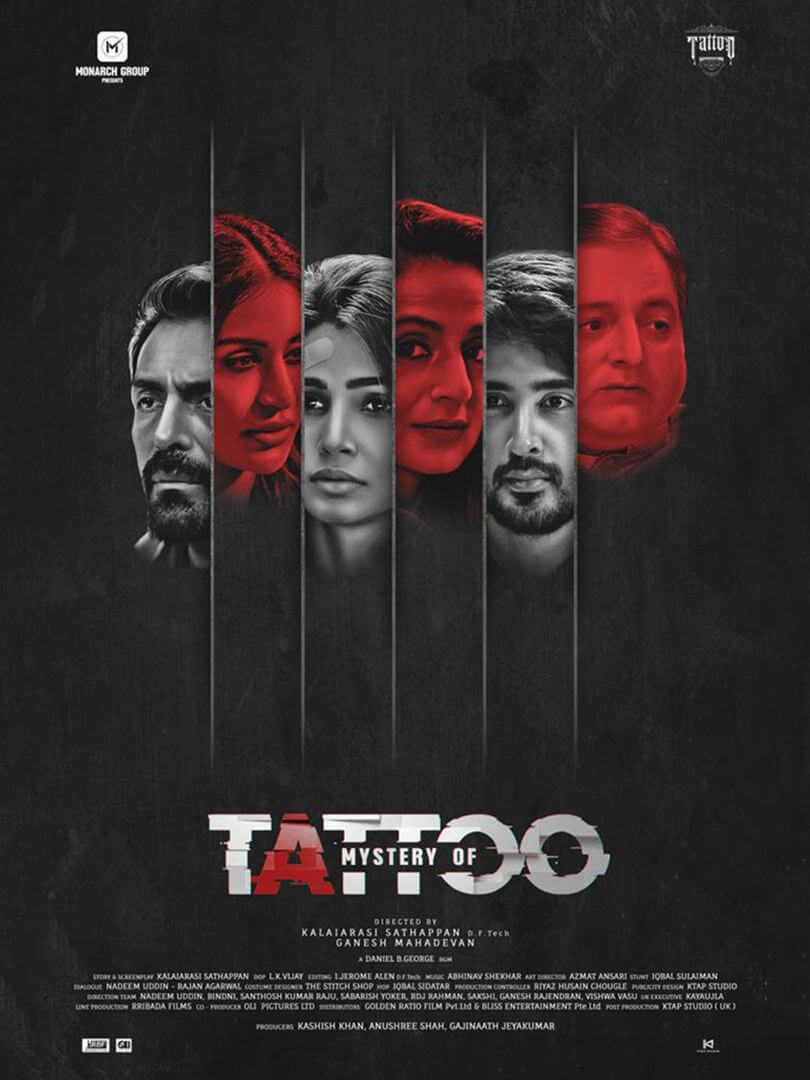 Affiche du film Mystery of the Tattoo (2023) de Kalaiarasi Sathappan. Voir Mystery of the Tattoo en streaming / torrent sur meilleurs-films.fr